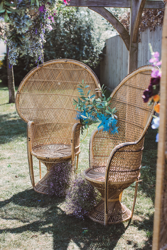 Bright and Colourful Rock Festival Wedding At Jimmy's Farm, Suffolk