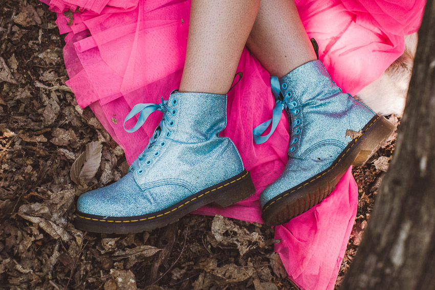 Bright and Colourful Rock Festival Wedding At Jimmy's Farm, Suffolk