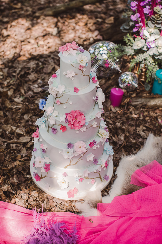 Bright and Colourful Rock Festival Wedding At Jimmy's Farm, Suffolk