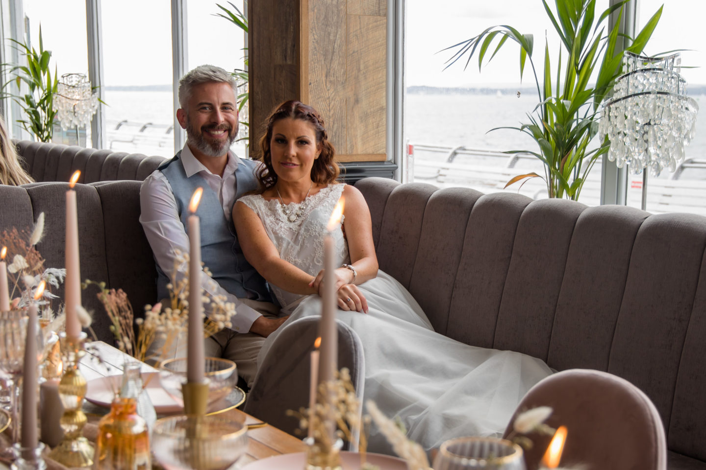 Luxury Seaside Inspired Wedding Inspiration at The Gaiety Bar, Southsea