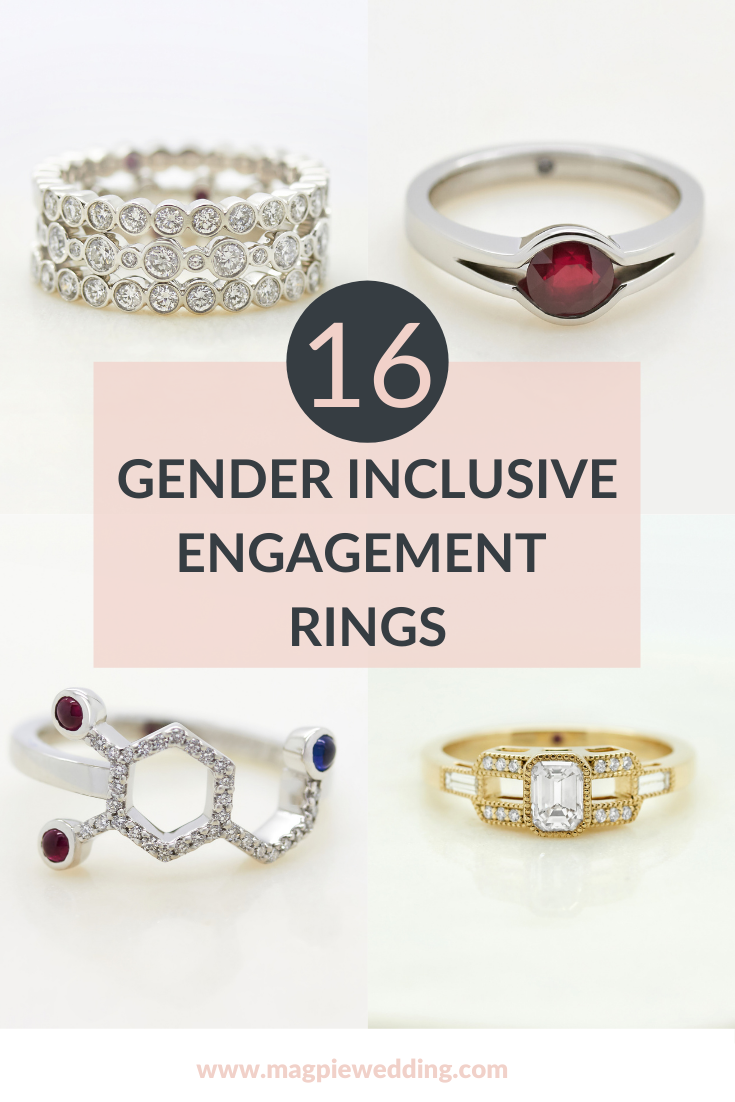 16 Gender Inclusive Engagement Rings By Taylor and Hart