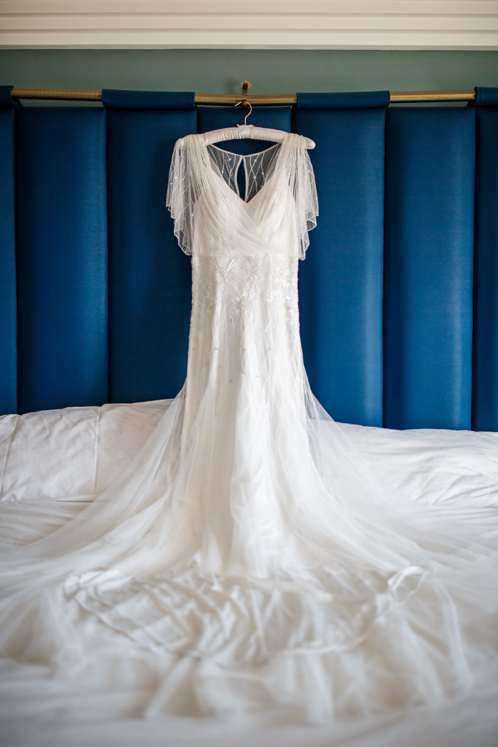 Intimate Wedding At Cambridge Registry Office With 1920s Inspired Wedding Dress