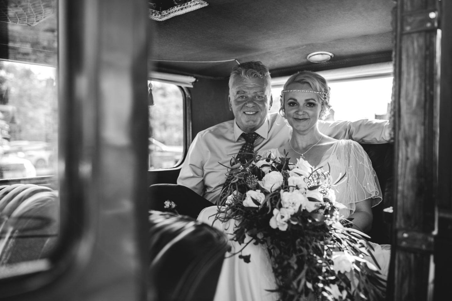 Intimate Wedding At Cambridge Registry Office With 1920s Inspired Wedding Dress