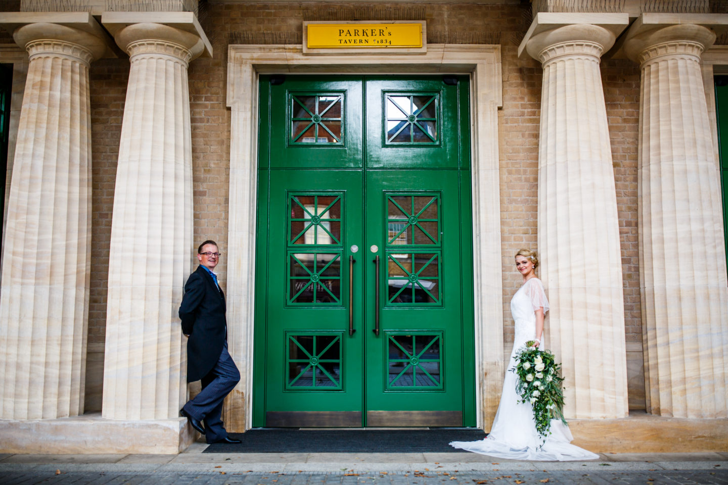 Intimate Wedding At Cambridge Registry Office With 1920s Inspired Wedding Dress