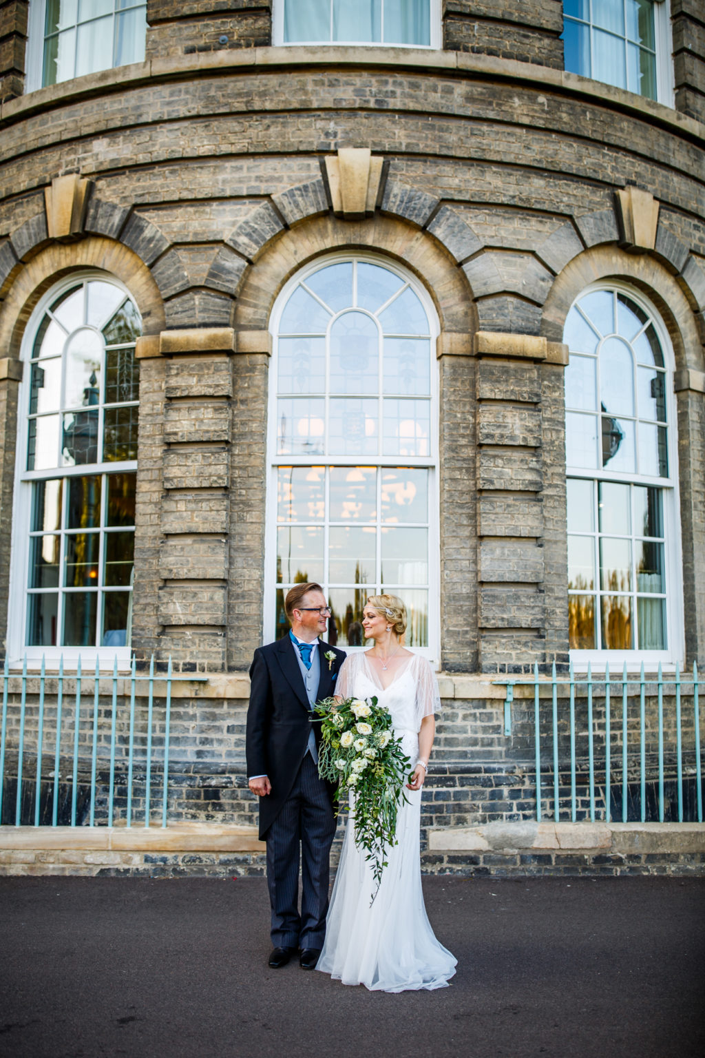 Intimate Wedding At Cambridge Registry Office With 1920s Inspired Wedding Dress