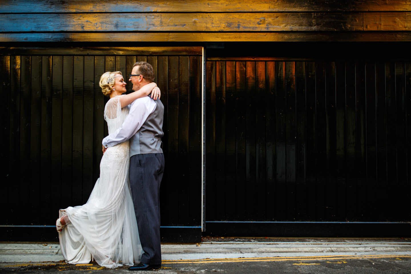 Intimate Wedding At Cambridge Registry Office With 1920s Inspired Wedding Dress