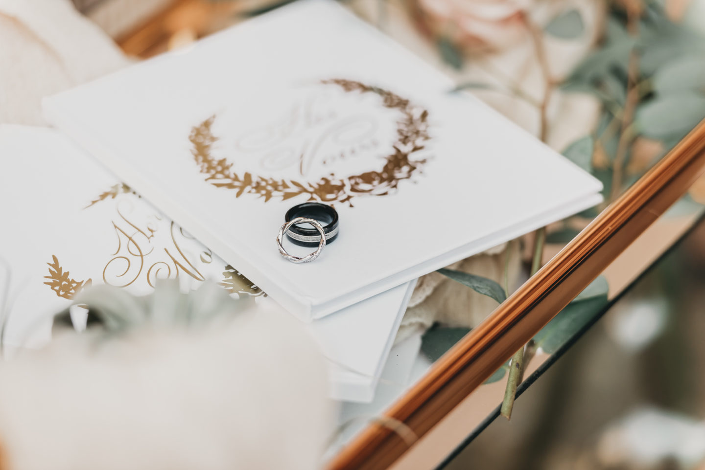 Green and Gold Boho Garden Wedding in Irvine, California