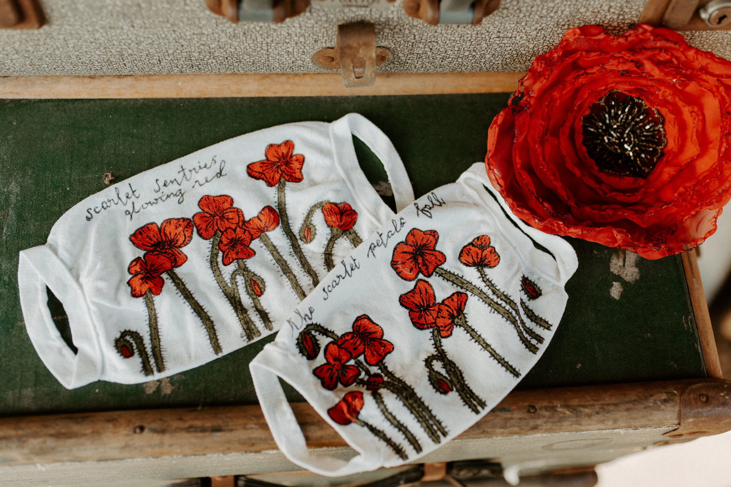 Vintage Railway Wedding Inspiration For 'The Poppy Appeal' 