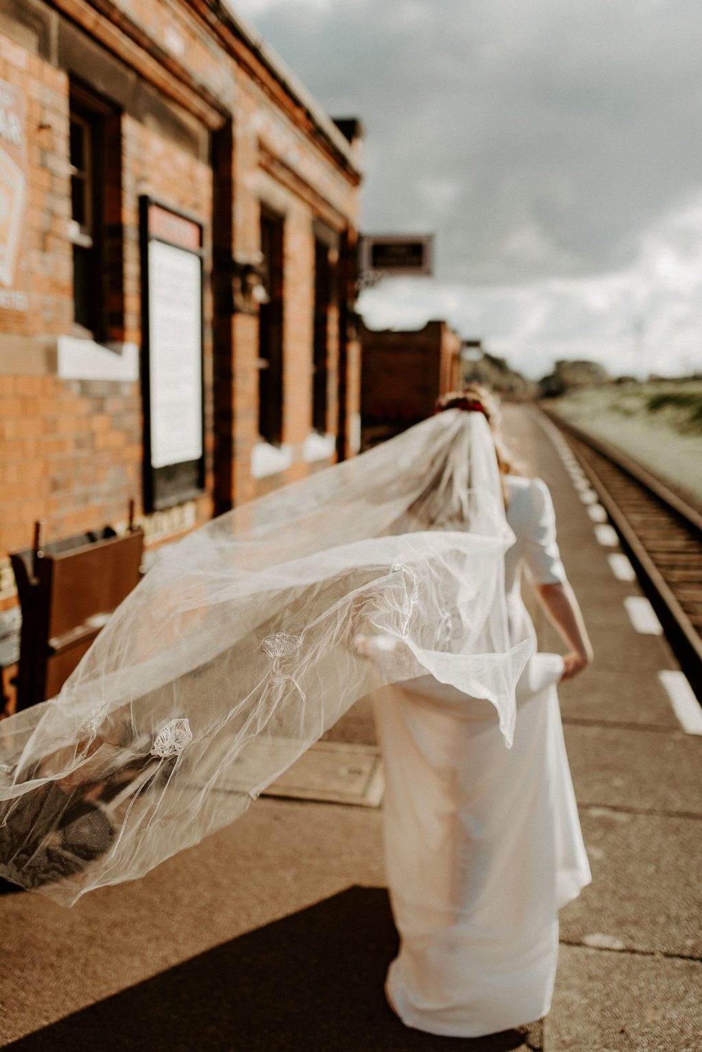 Vintage Railway Wedding Inspiration For 'The Poppy Appeal' 