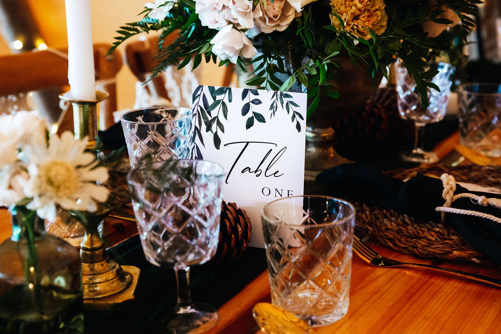 Intimate Forest Wedding At Meadow Vale With Bespoke Ombre Wedding Dress