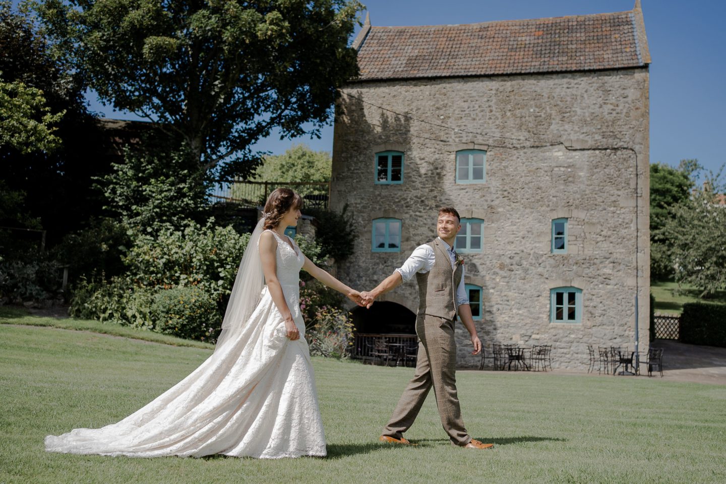 An Intimate Luxury Elopement With Romantic Vibes At Priston Mill, Somerset