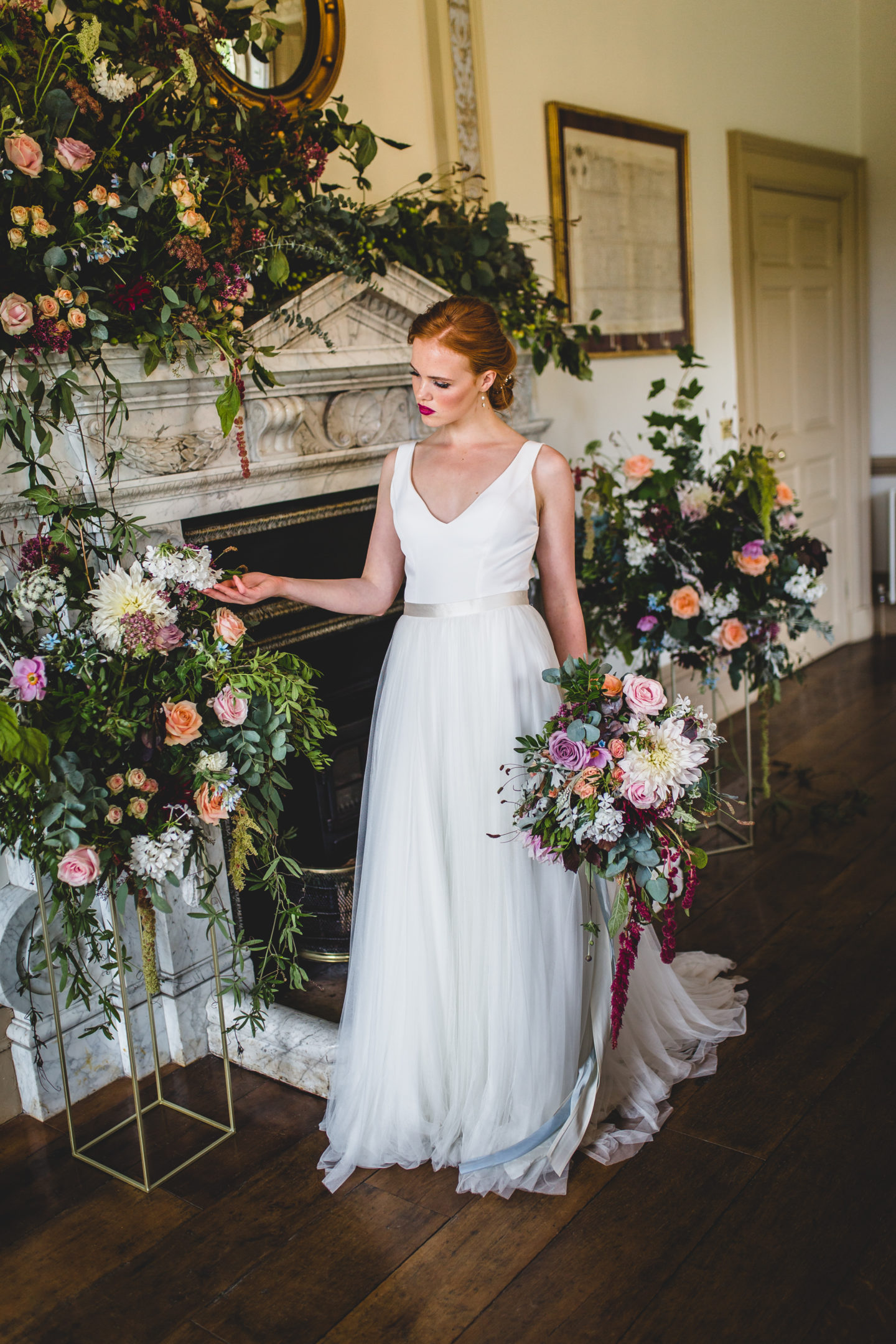 Elegant Autumn Wedding Inspiration With Traditional Vibes at Crowcombe Court Somerset