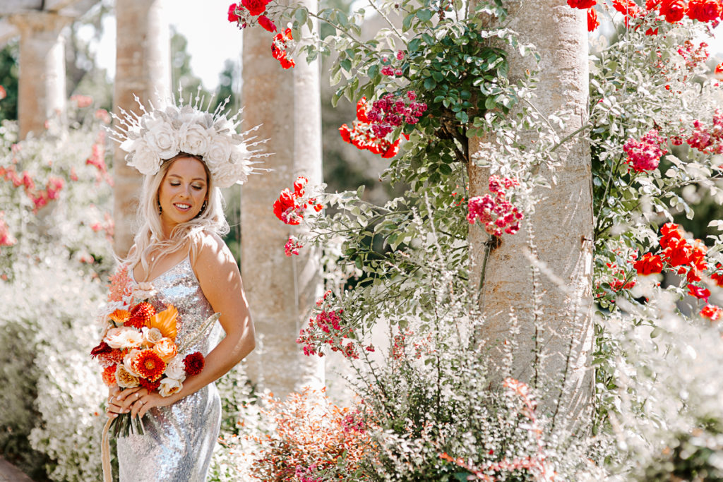 1970s Glam Rock Wedding Inspiration at Marden House Mansion