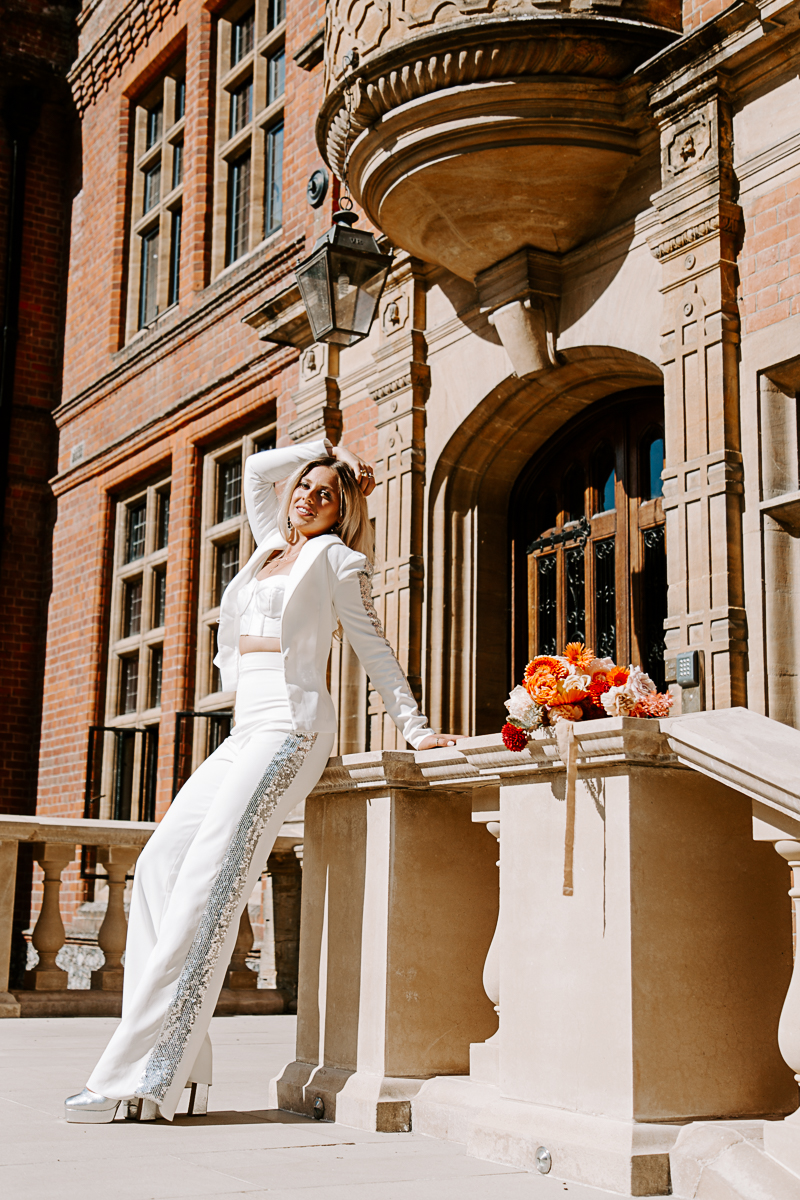 1970s Glam Rock Wedding Inspiration at Marden House Mansion