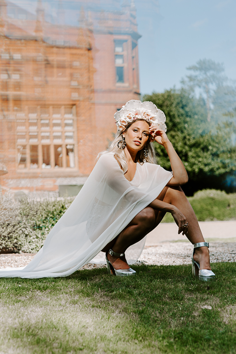 1970s Glam Rock Wedding Inspiration at Marden House Mansion