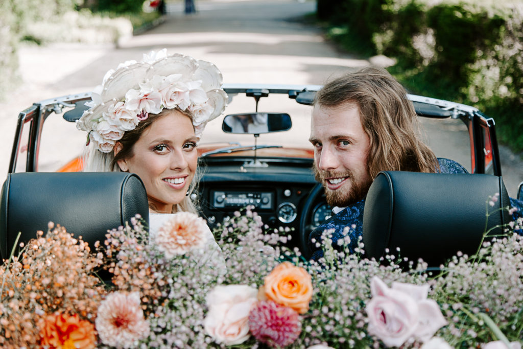 1970s Glam Rock Wedding Inspiration at Marden House Mansion