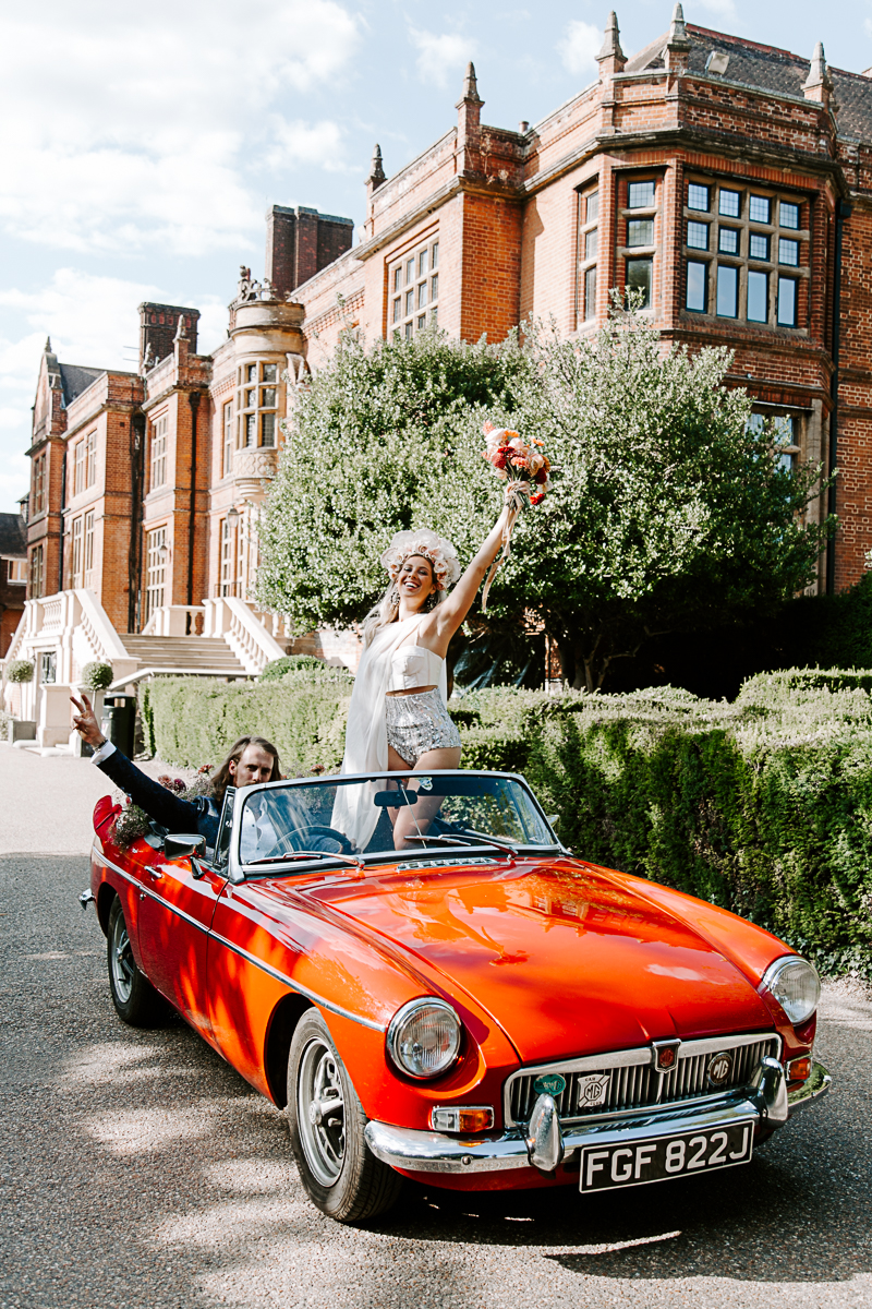 1970s Glam Rock Wedding Inspiration at Marden House Mansion