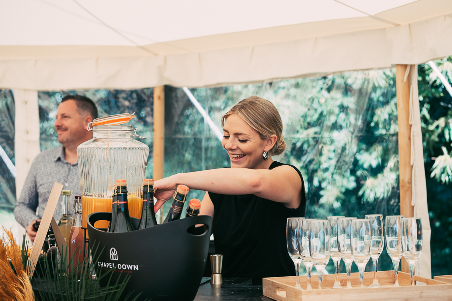 Outdoor Boho Tent Wedding With Relaxed Vibes The Quill Kent 