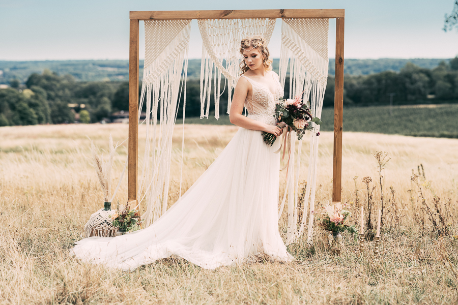 Outdoor Boho Tent Wedding With Relaxed Vibes The Quill Kent 