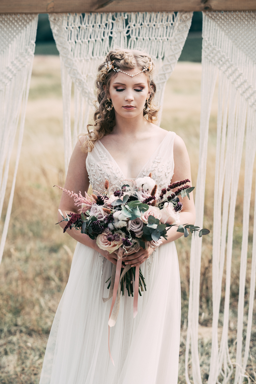 Outdoor Boho Tent Wedding With Relaxed Vibes The Quill Kent 