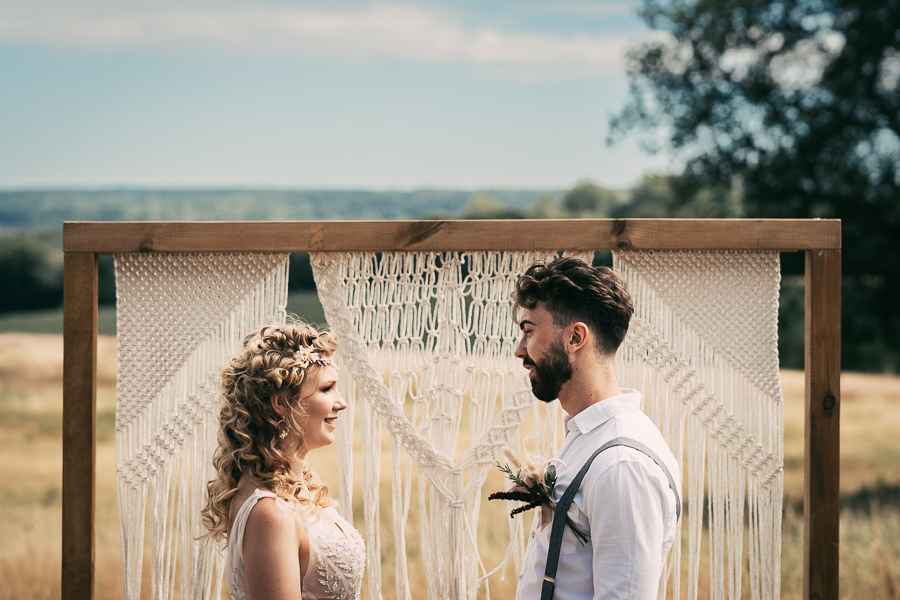 Outdoor Boho Tent Wedding With Relaxed Vibes The Quill Kent 