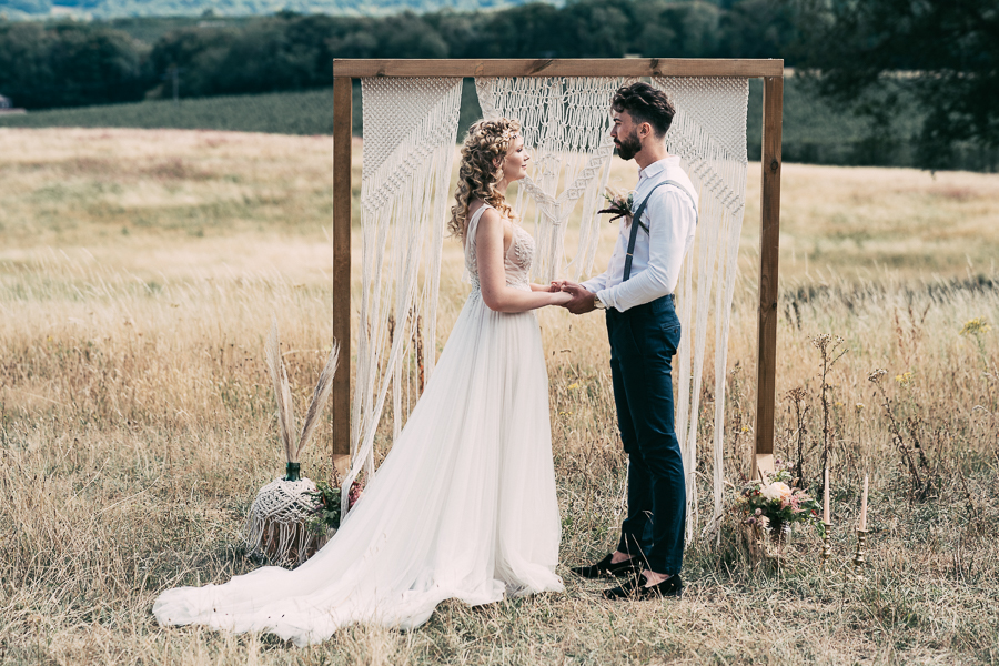 Outdoor Boho Tent Wedding With Relaxed Vibes The Quill Kent 