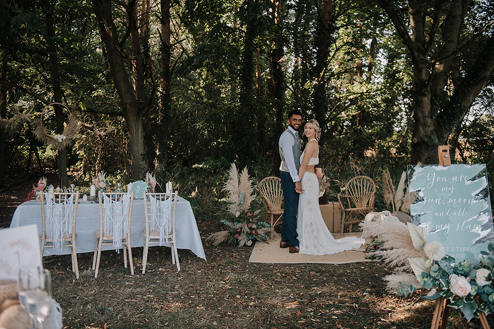 Relaxed Boho Wedding With Hand Fasting Ceremony at All Manor of Events Suffolk