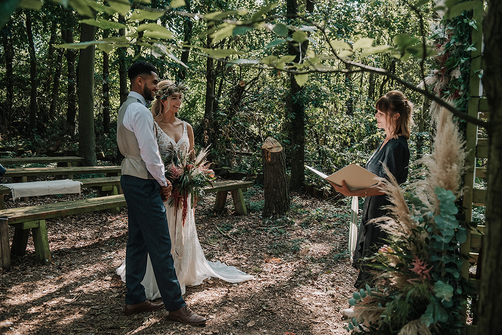 Relaxed Boho Wedding With Hand Fasting Ceremony at All Manor of Events Suffolk