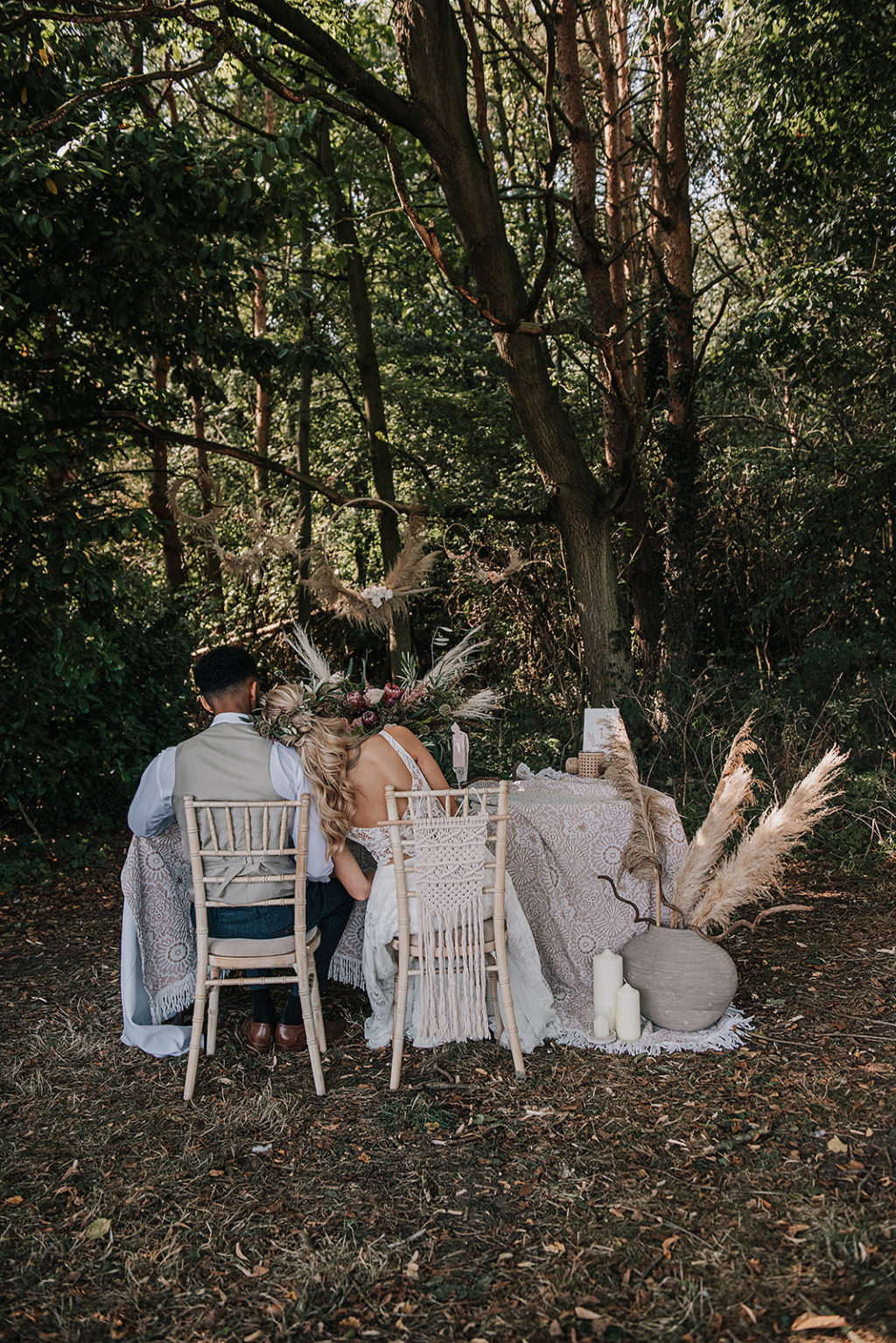 Relaxed Boho Wedding With Hand Fasting Ceremony at All Manor of Events Suffolk