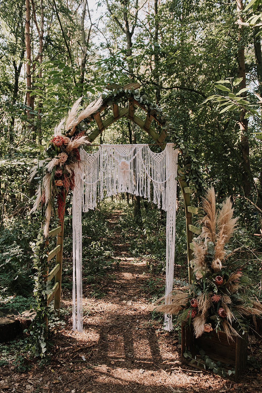 Relaxed Boho Wedding With Hand Fasting Ceremony at All Manor of Events Suffolk