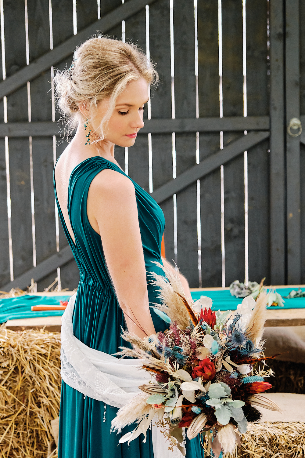 Bright and Bold Wedding With Country Vibes at The Barn at Drovers, Wales