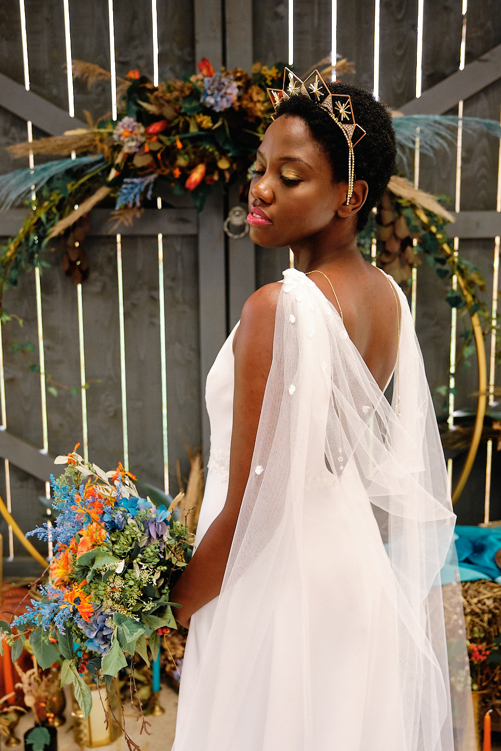Bright and Bold Wedding With Country Vibes at The Barn at Drovers, Wales