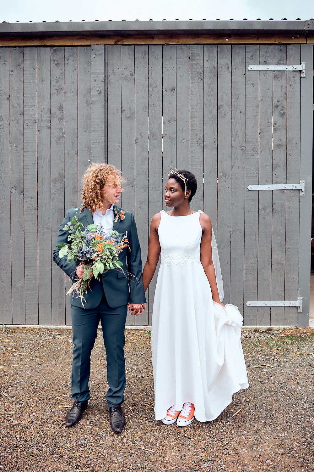 Bright and Bold Wedding With Country Vibes at The Barn at Drovers, Wales