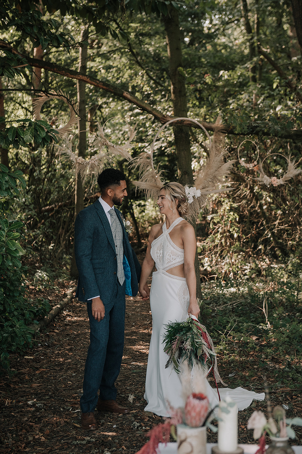 Relaxed Boho Wedding With Hand Fasting Ceremony at All Manor of Events Suffolk