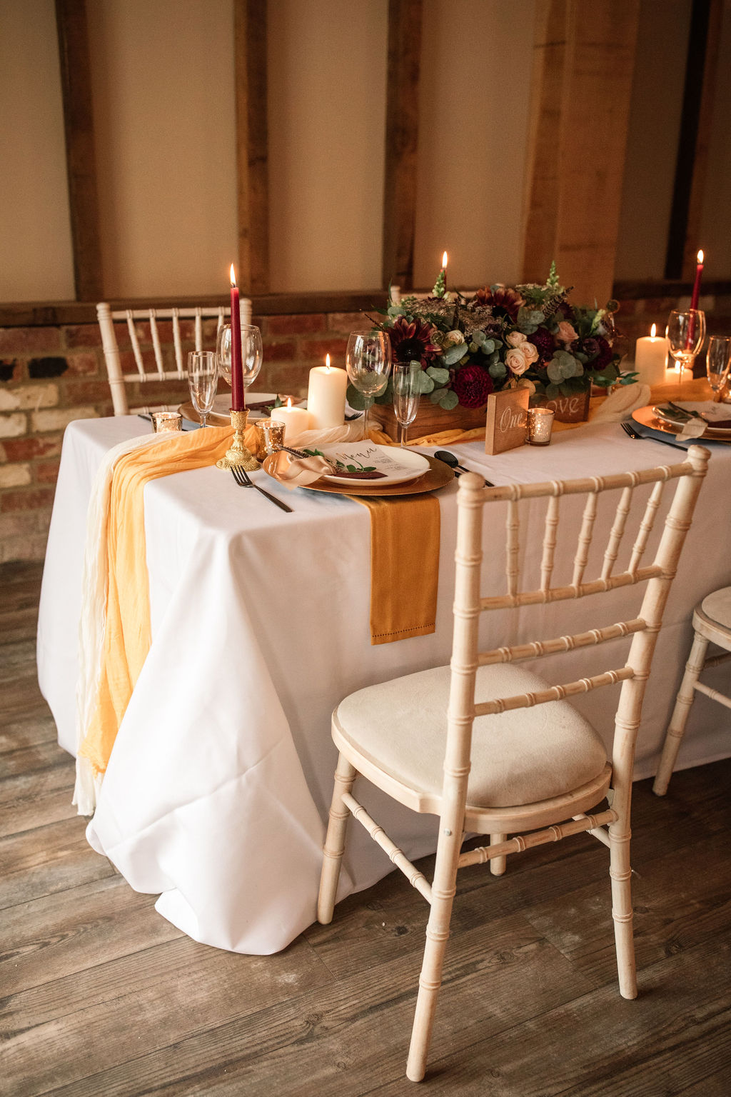 Rustic Boho Wedding with Coloured Wedding Dress at Bunkers Barn