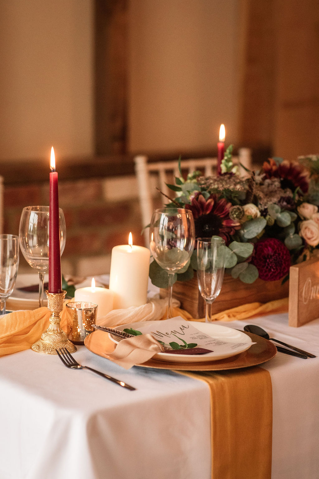 Rustic Boho Wedding with Coloured Wedding Dress at Bunkers Barn