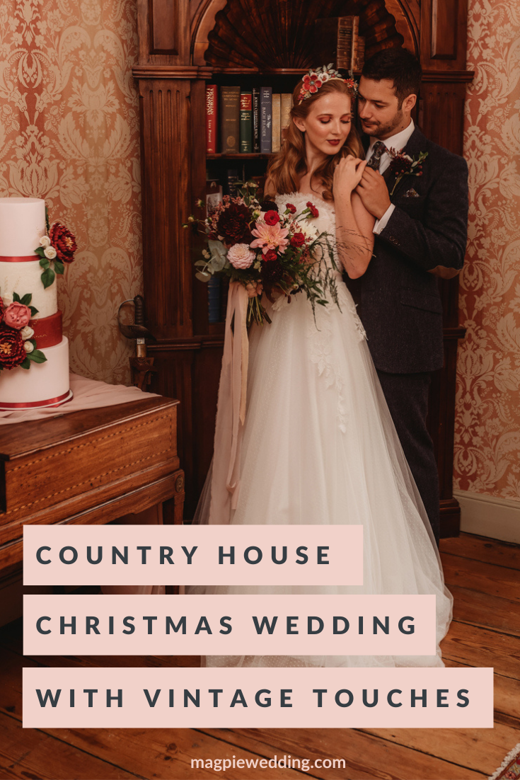 Country House Traditional Christmas Wedding in Cambridgeshire