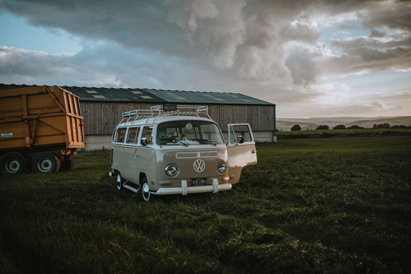 Eclectic California Inspired Wedding at High Lea Farm Yorkshire