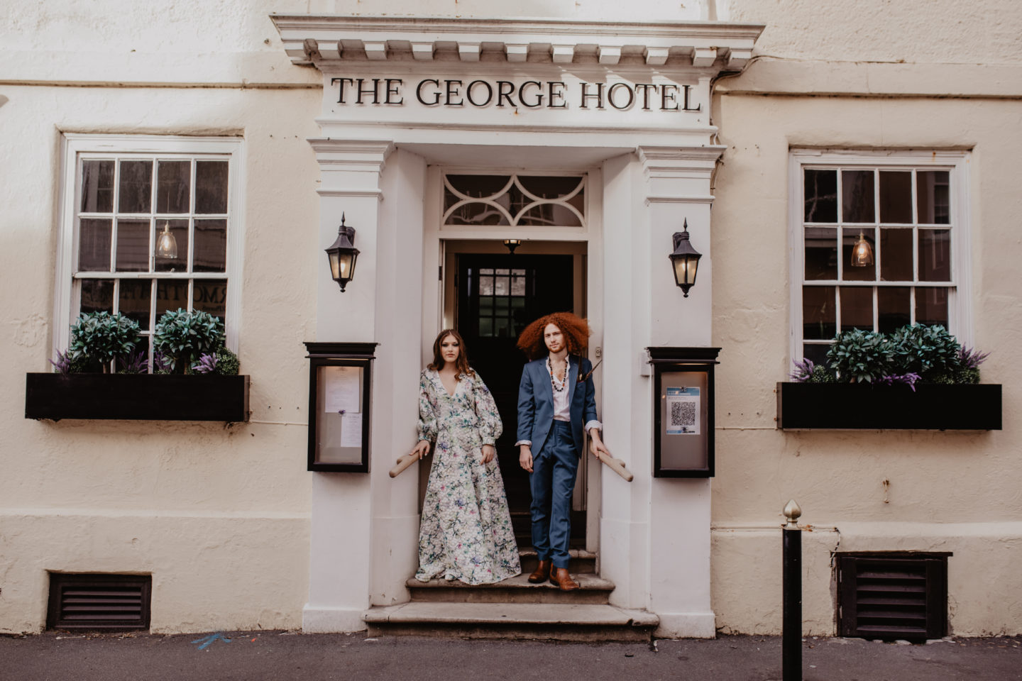 1970s Wedding With Decadent Details at The George Hotel, Isle of Wight