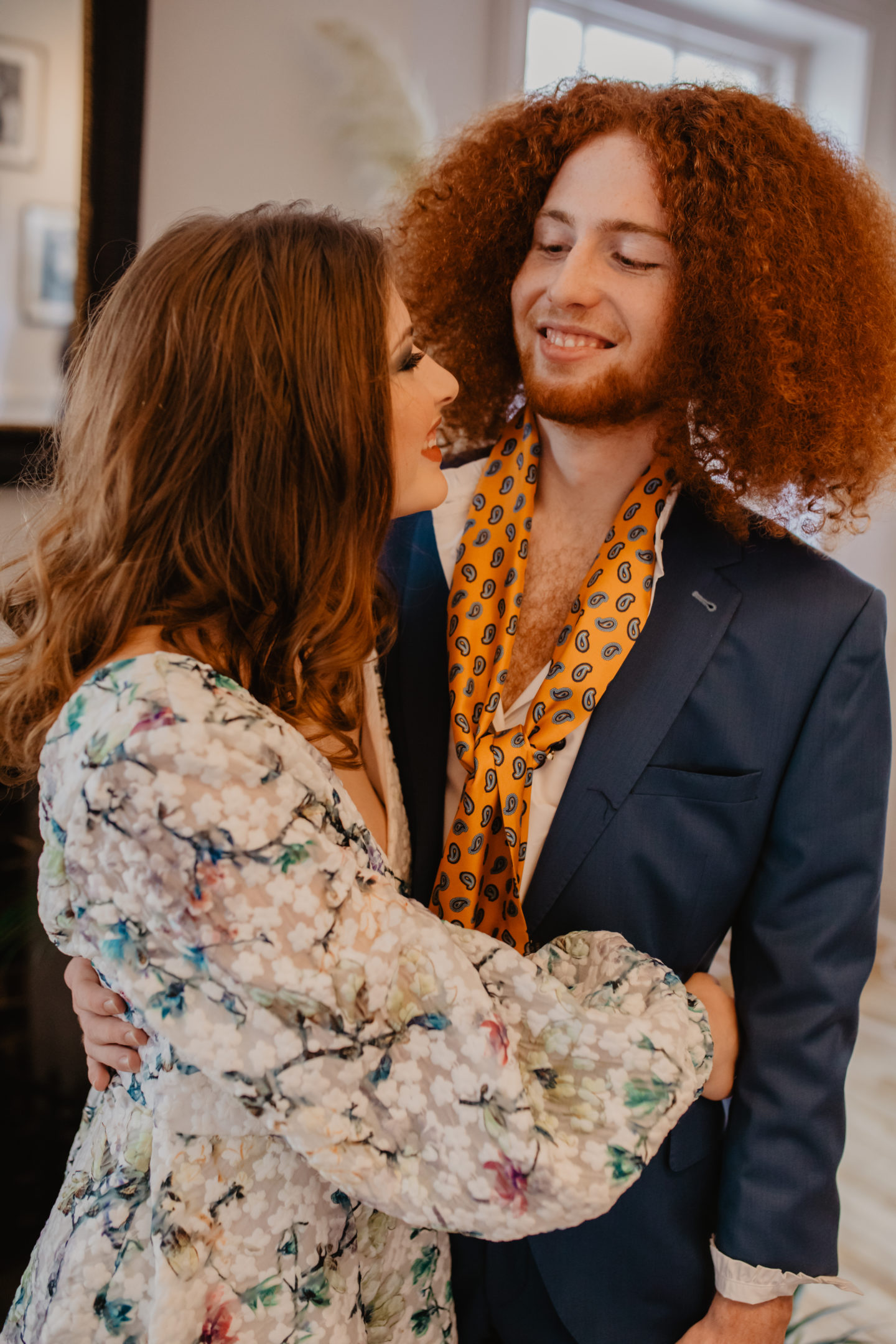 1970s Wedding With Decadent Details at The George Hotel, Isle of Wight