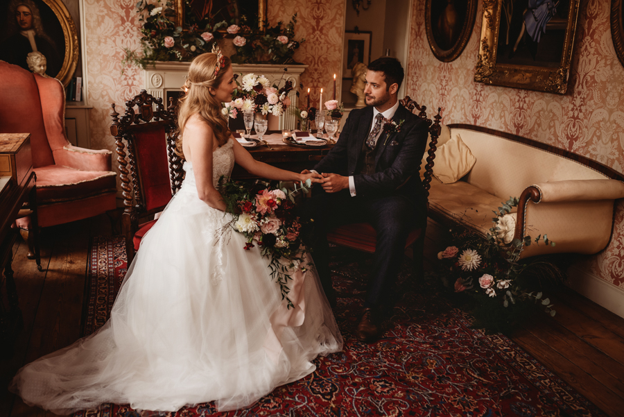 Traditional Country House Christmas Wedding in Cambridgeshire