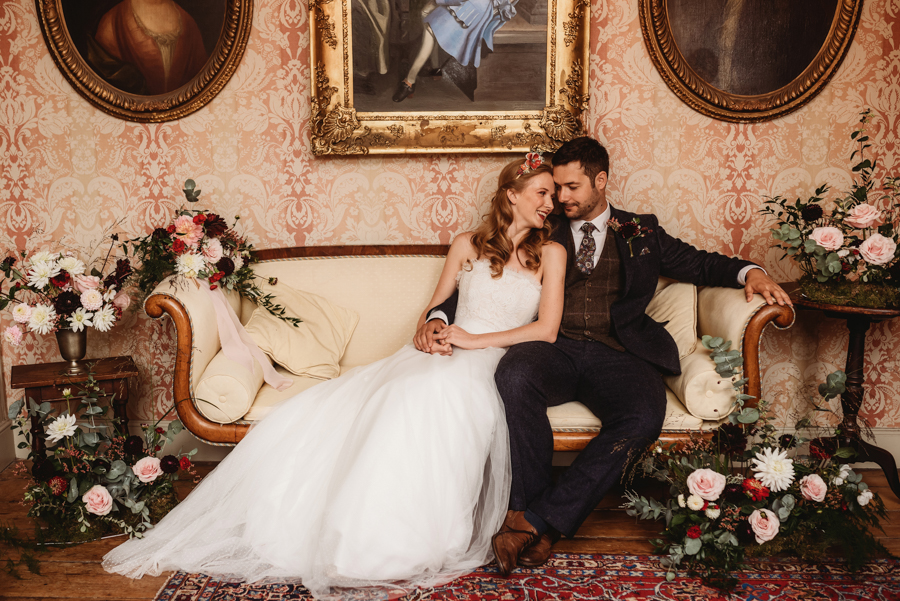 Traditional Country House Christmas Wedding in Cambridgeshire