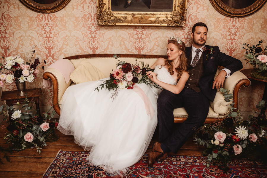 Traditional Country House Christmas Wedding in Cambridgeshire