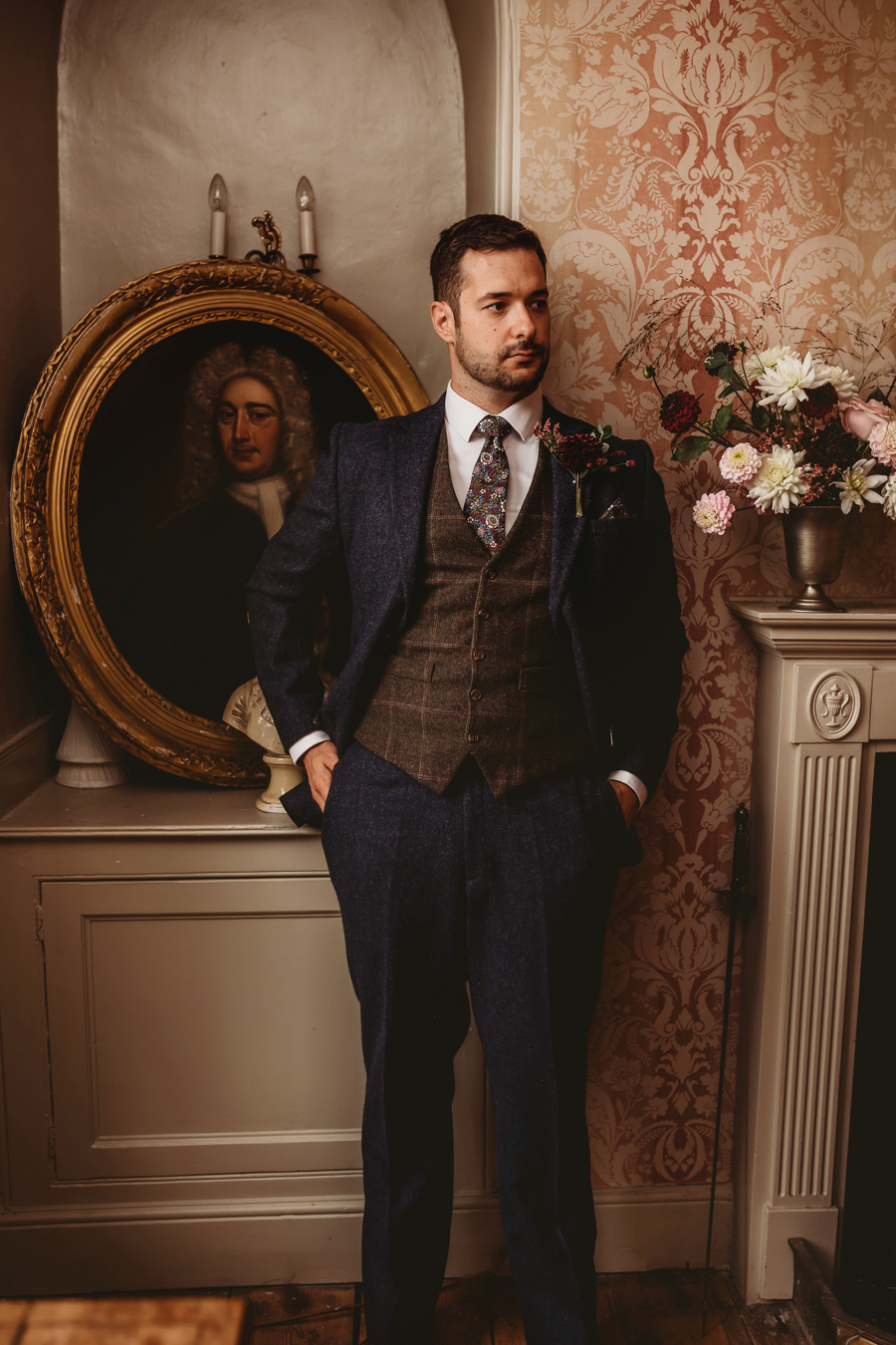 Traditional Country House Christmas Wedding in Cambridgeshire