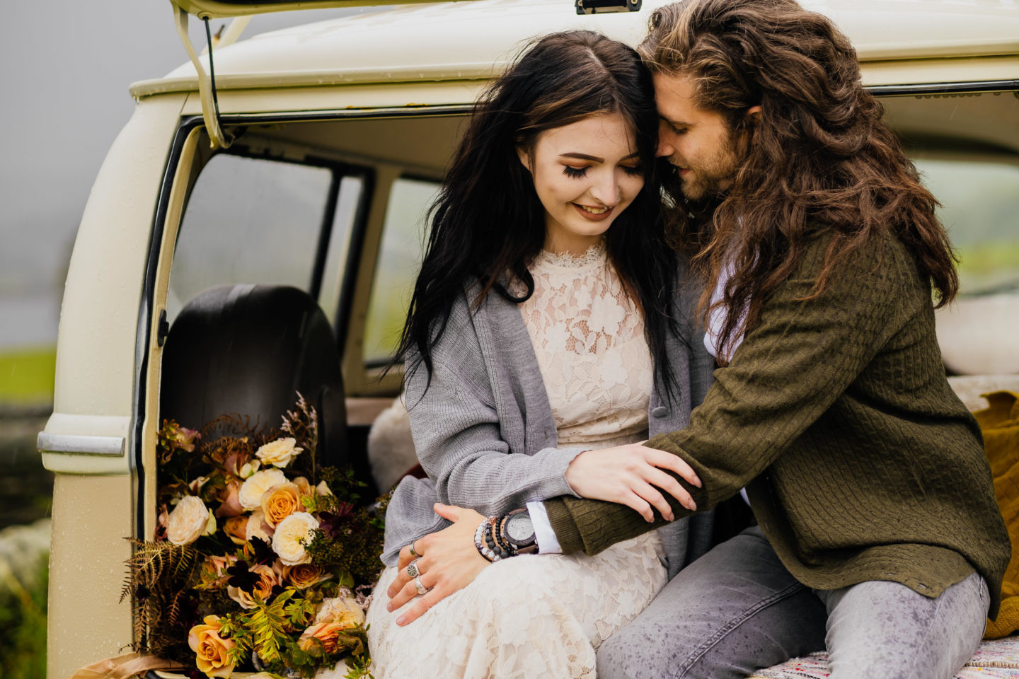 Romantic Intimate Elopement at Saddleworth Moor Yorkshire