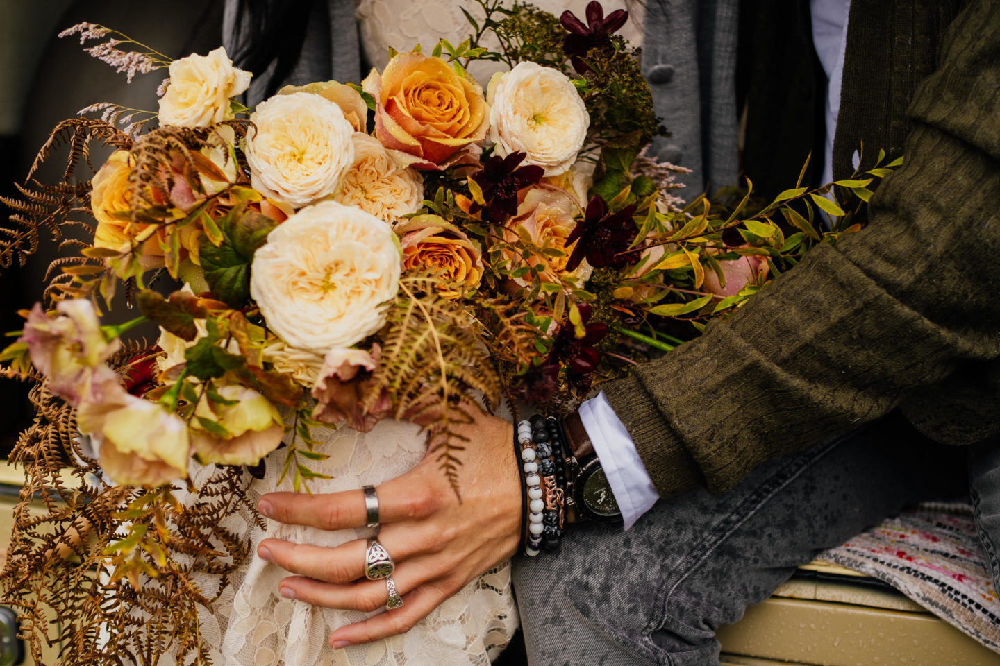 Romantic Intimate Elopement at Saddleworth Moor Yorkshire