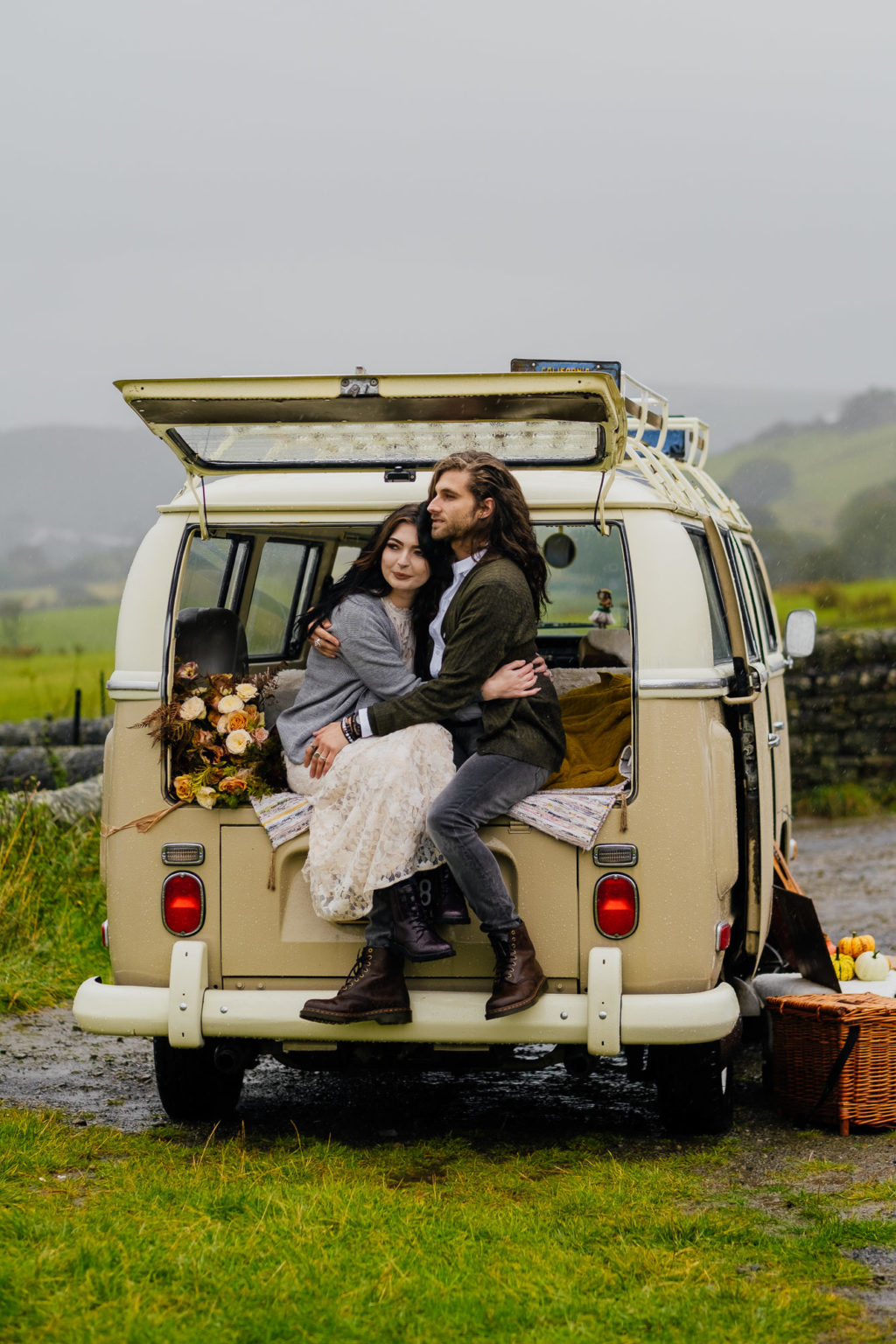 Romantic Intimate Elopement at Saddleworth Moor Yorkshire