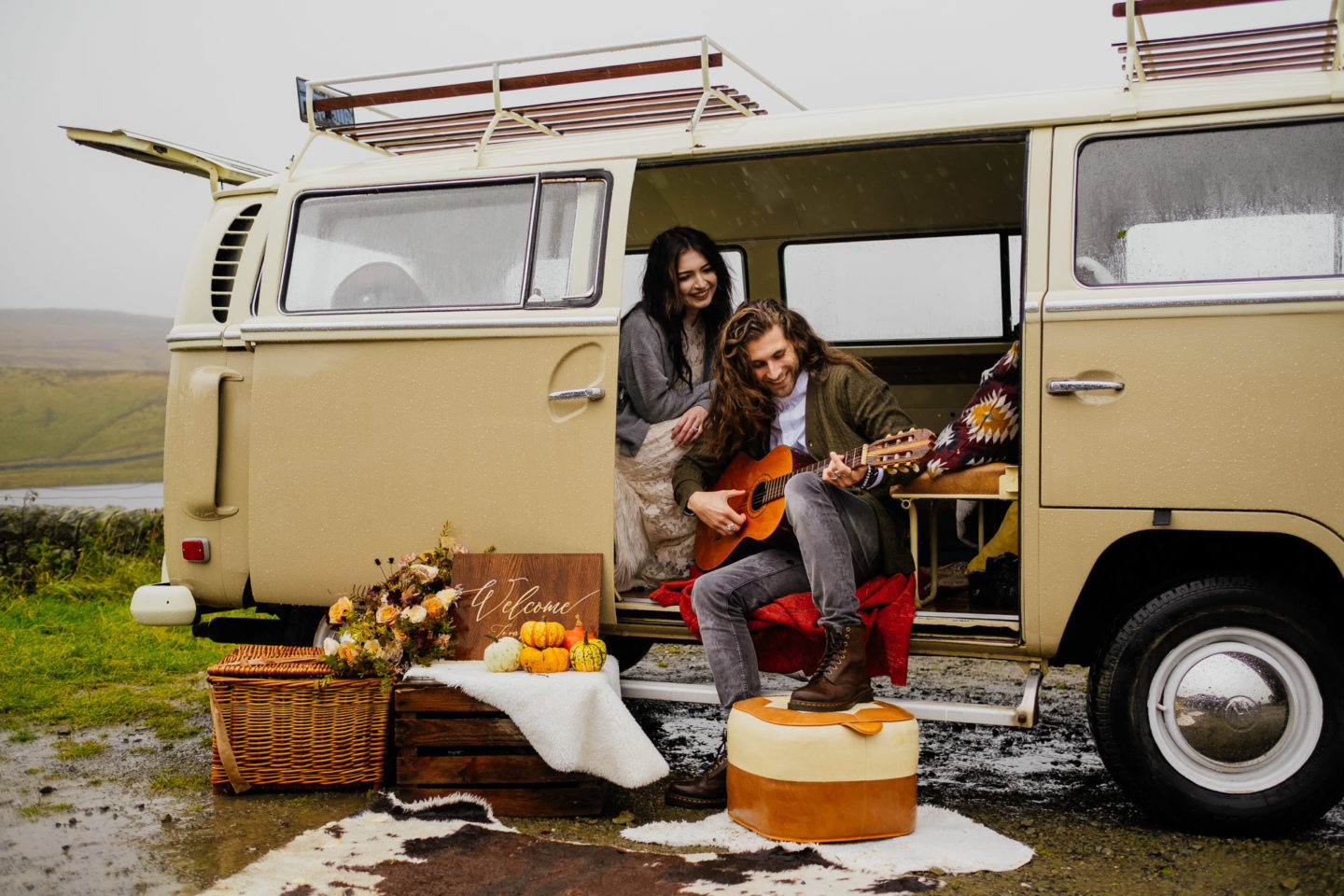 Romantic Intimate Elopement at Saddleworth Moor Yorkshire