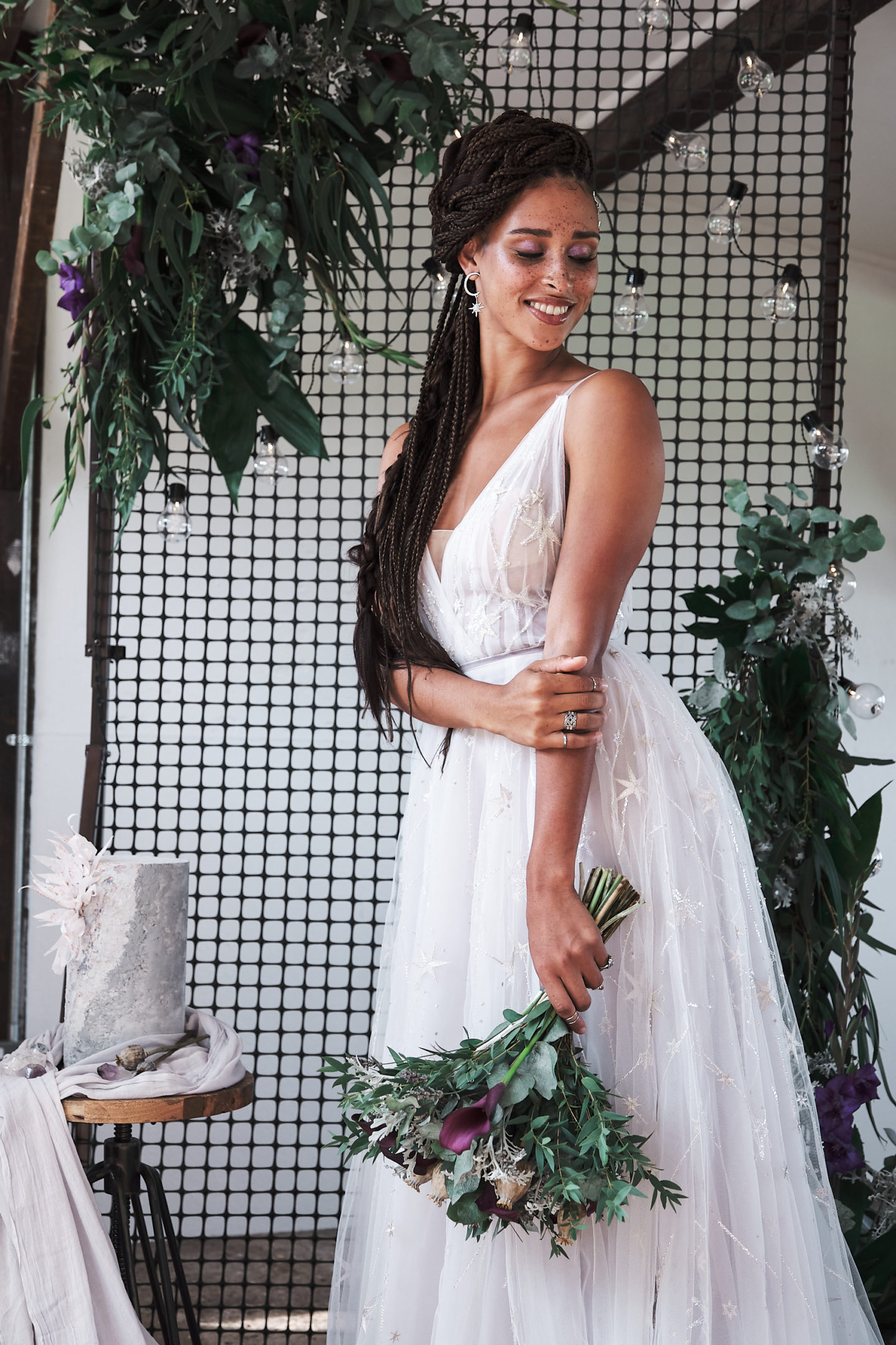 Industrial Luxe Wedding With Celestial Vibes At The Old Joinery, Essex