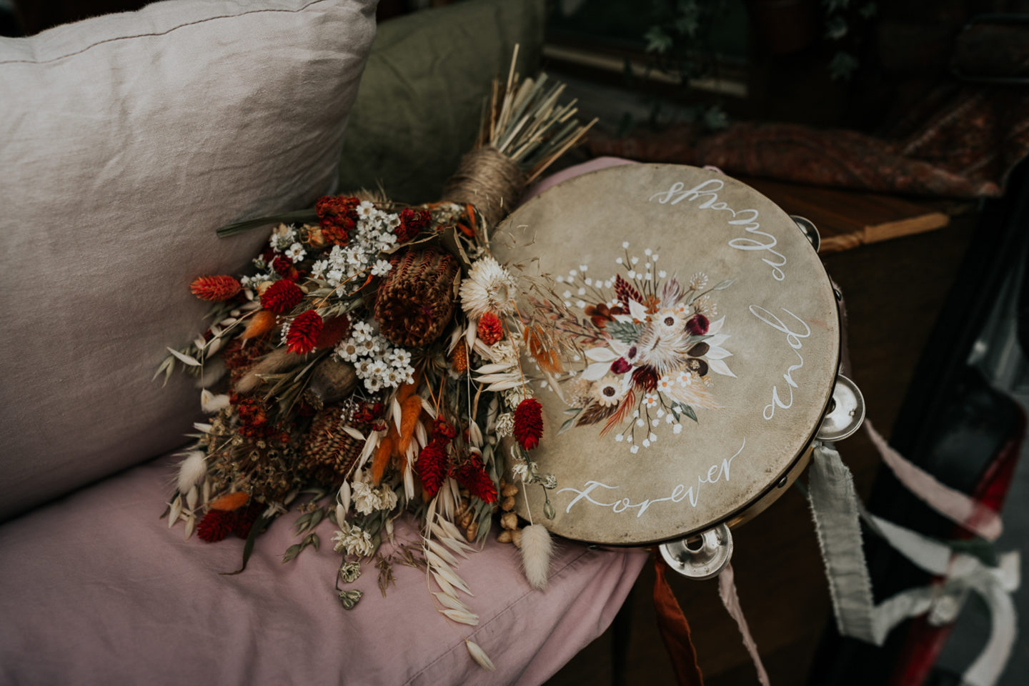 Intimate Lake District Wedding With A Vintage Campervan and Folklore Vibe